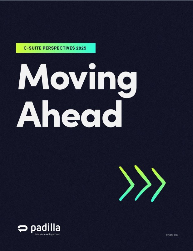 Padilla C-Suite Perspectives Report Cover