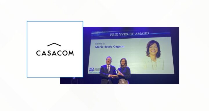 Casacom Gagnon SQPRP 2025 Award 2025