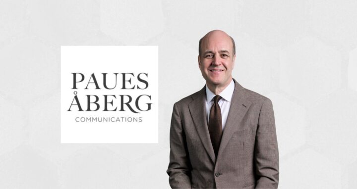 Prime Minister Fredrik Reinfeldt joins Pause Aberg as Senior Advisor
