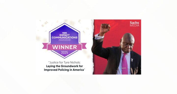 Sachs Media PRNEWS Impact Communications Award