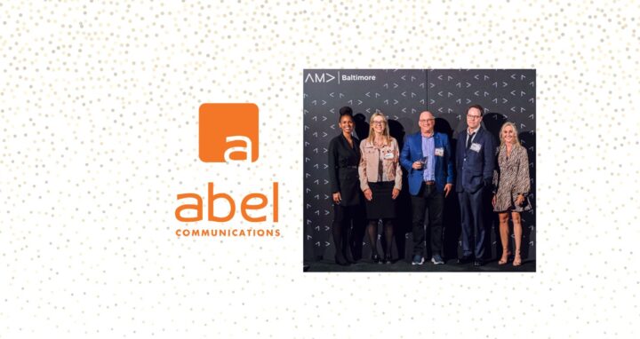 Abel Communications 2025 AMA Baltimore Award