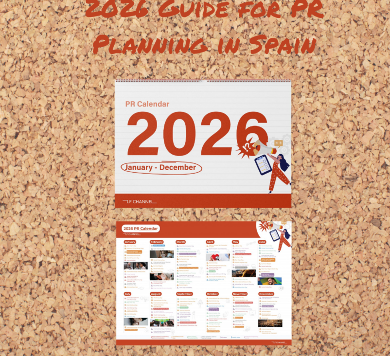 LF Channel 2026 PR Calendar Planner