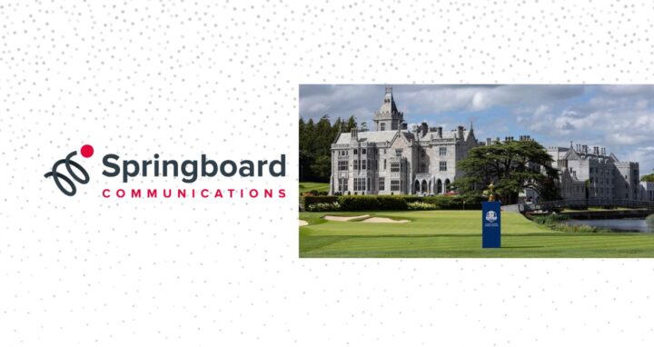 Springboard Appointed Irish Communications Partner for Ryder Cup