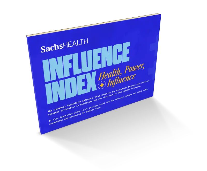 SachsHEALTH Influence Index-Report Cover