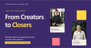 On Demand Webinar: Building Influencer Programs to Drive Leads