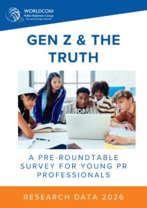 Worldcom - Gen Z & the Truth A Pre-Roundtable Survey for Young PR Professionals-Cover