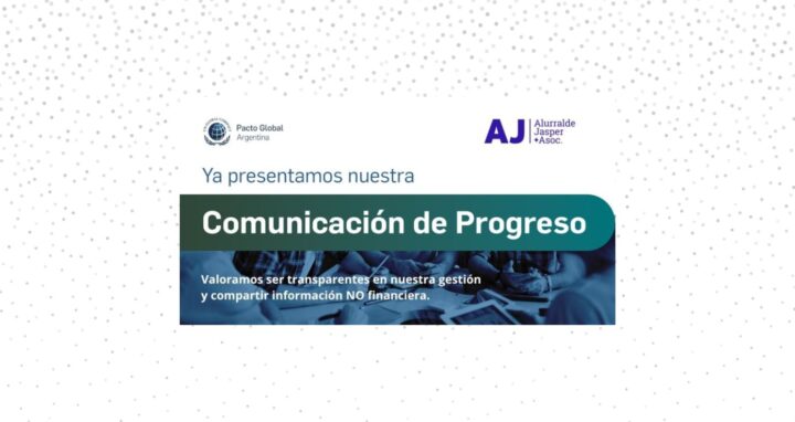 Alurralde Jasper Reaffirms Sustainability Commitment with UN Global Compact Progress Report