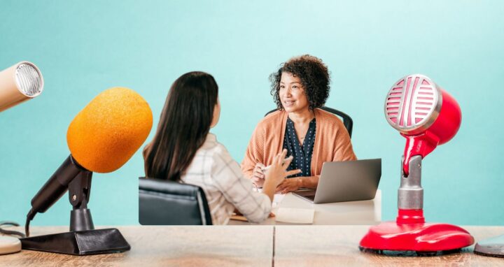 LF Channel Preparing for an interview in a media outlet