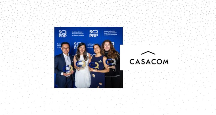 Casacom Wins Four Awards at the Société québécoise